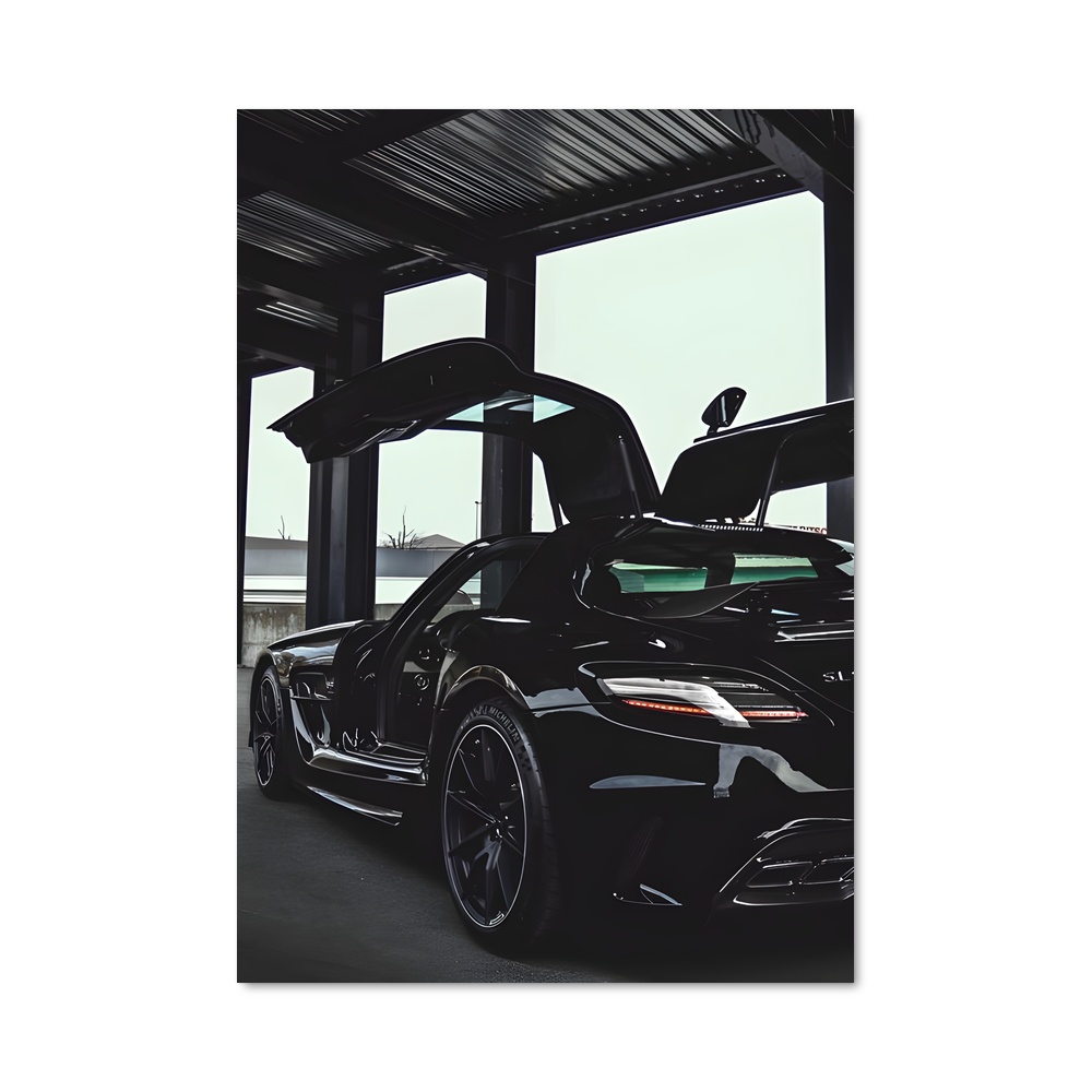 Poster superbe Sls amg gt